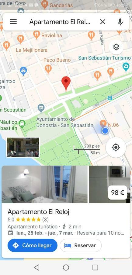 Apartamento El Reloj 산세바스티안 외부 사진